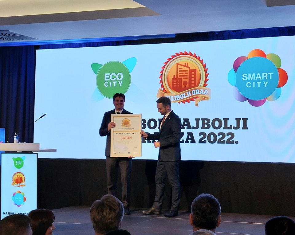 Grad Labin po četvrti put najbolji srednji grad u državi
